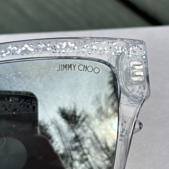 Jimmy Choo Giava Crystal Glitter Sunglasses main image 7